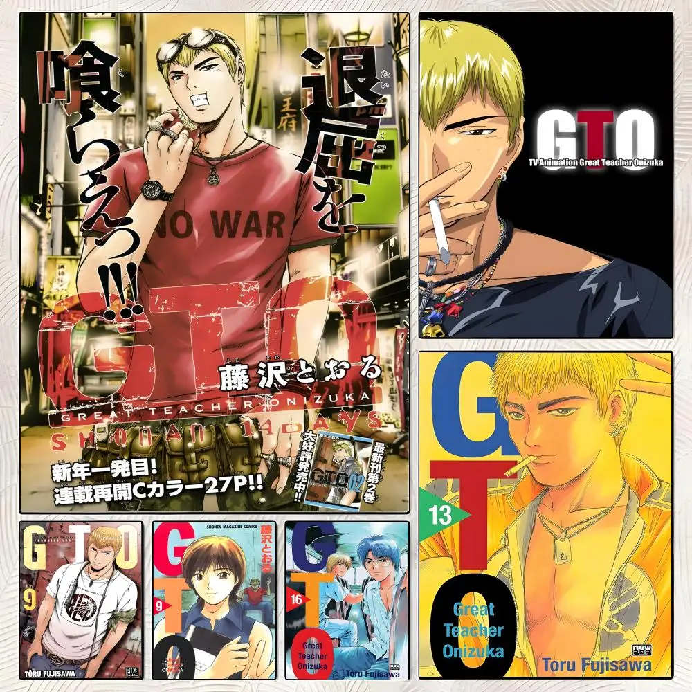GTO Great Teacher Onizuka  Poster High-definition  poster stickers, suitable for bedroom, living room, home decoration