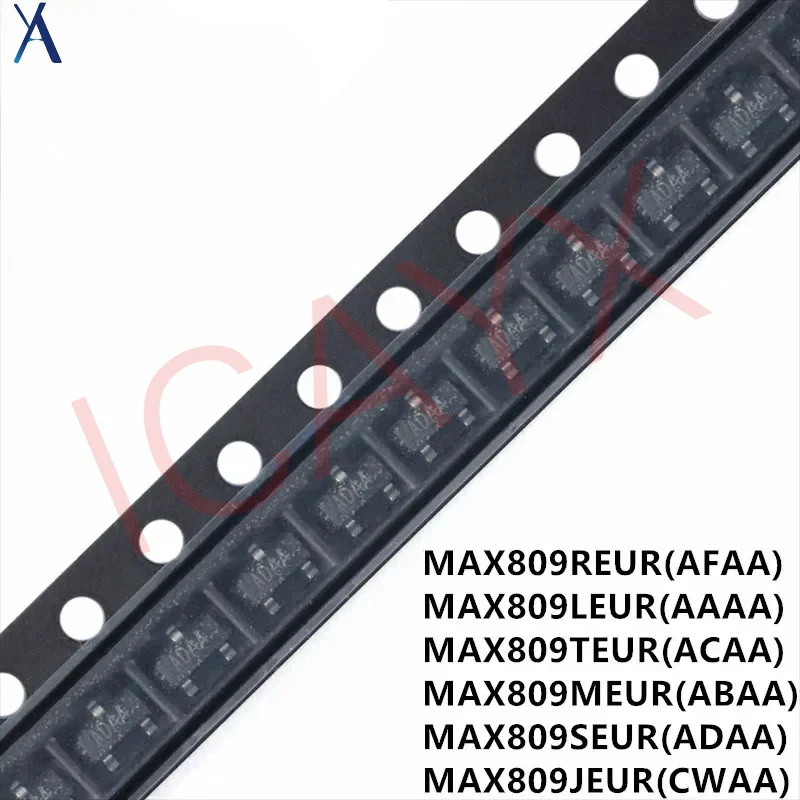 

100pcs MAX809 SOT23-3 MAX809STRG MAX809T MAX809TEUR MAX809S MAX809SEUR MAX809R MAX809REUR MAX809L MAX809LEUR MAX809MEUR SOT23-3