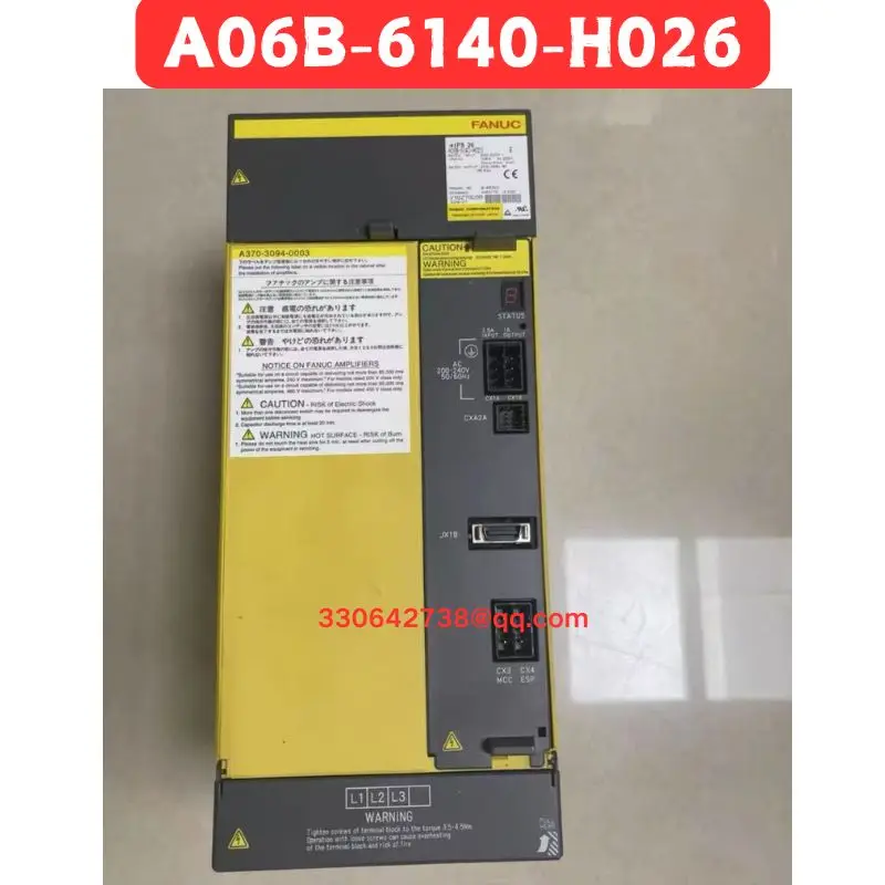 

Used A06B-6140-H026 Driver Functional test OK