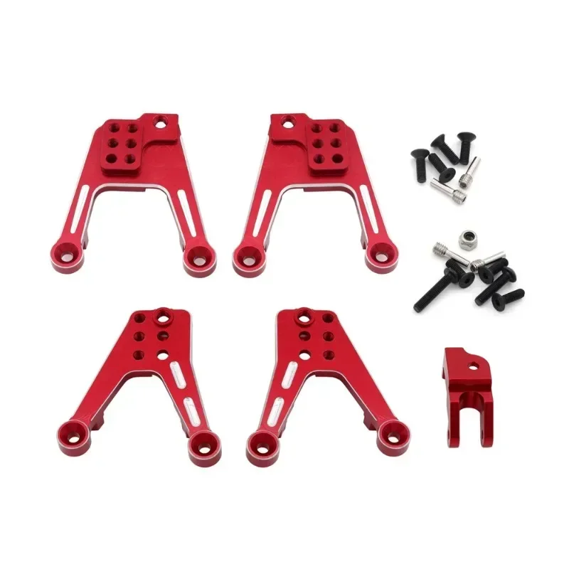 Torres de amortiguador de montaje de choque de aleación de aluminio CNC para coche RC 1/10 RC Crawler SCX10 II 90046 90047 piezas de actualización