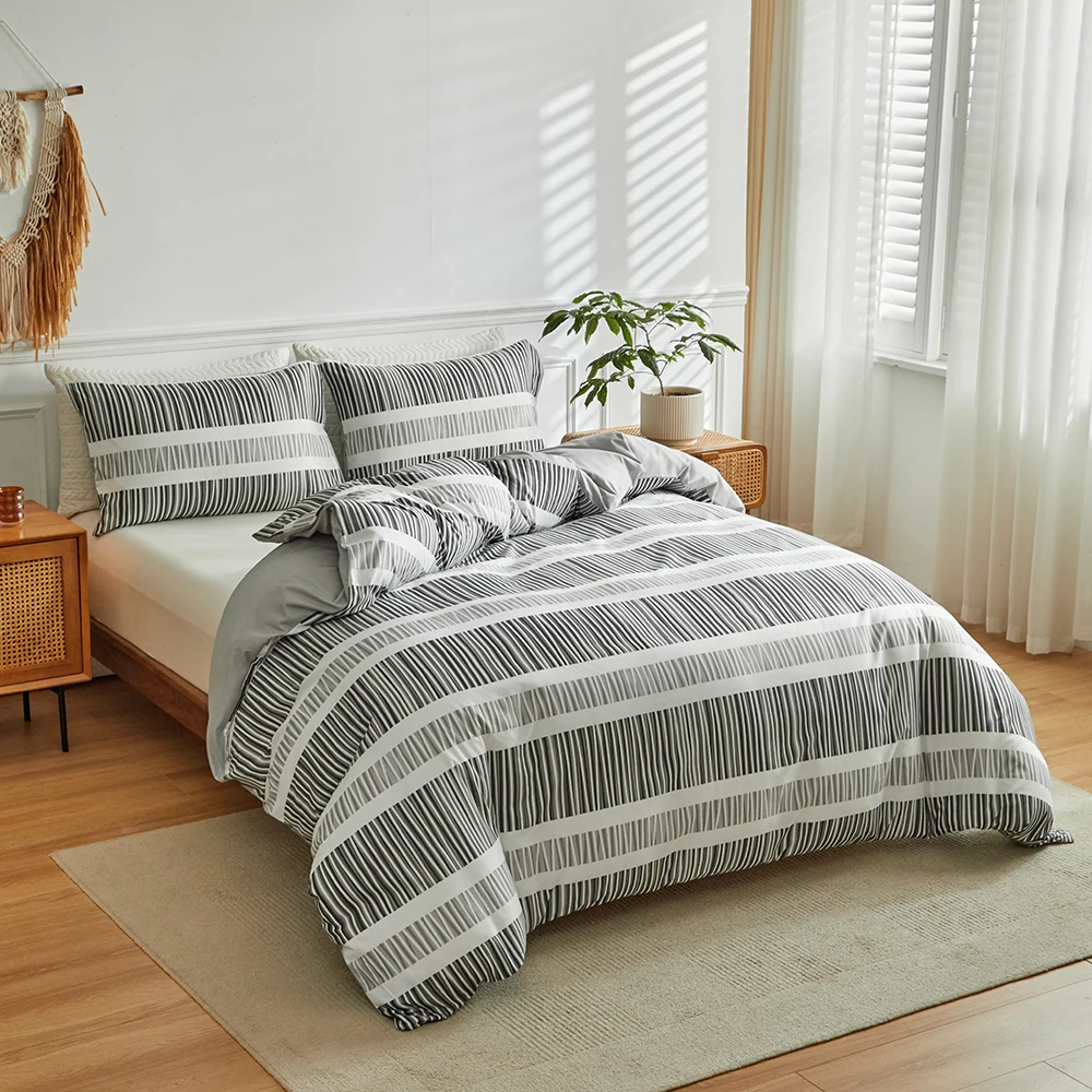Duvet Cover Bedding Set Twin F - Linen Duvet Cover recension och pris