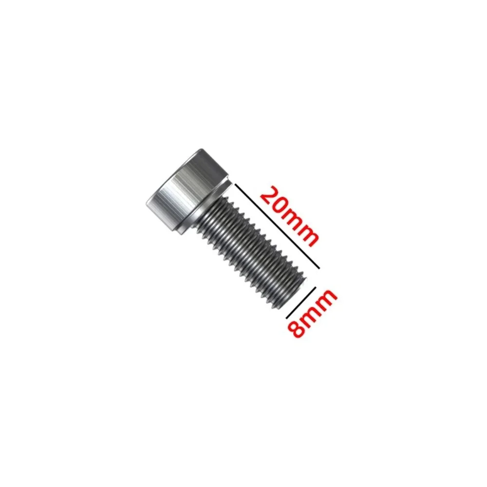 For Suzuki UY Colorful Stainless Steel Screws Modified with Spirit Beasts Motorcycle M8 Hexagonal Socket Screw Universal Bolt