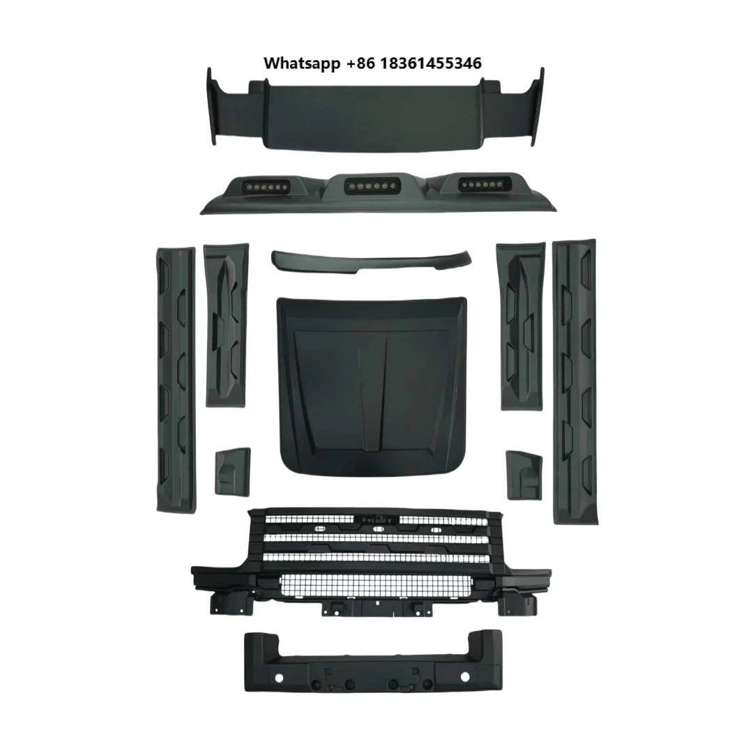 

New Car Body Kit JETOU-R T2 2024 Traveller Upgrade Performance Front Bumper Side Skirts Park Assist Sensor Cut-Outs Screw-On