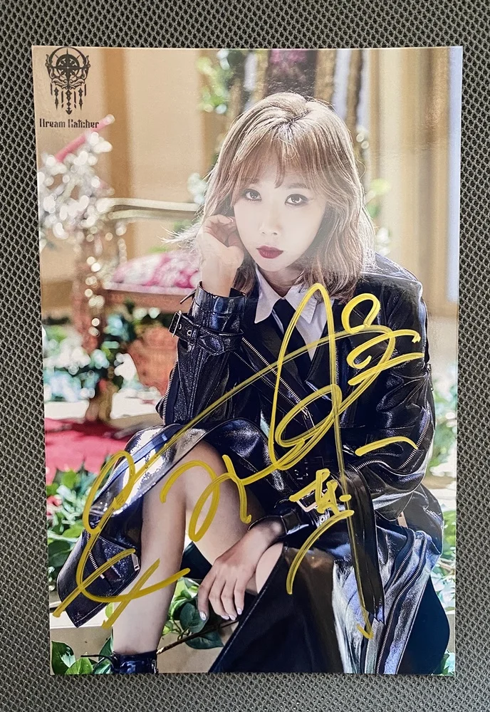 DREAMCATCHER HAN DONG Autographed Signed Photo Pictures K-POP Collection 4*6 inches 122021