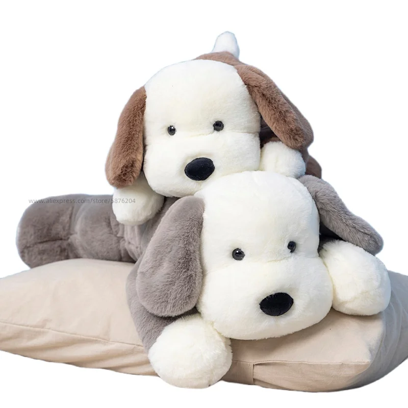 Soft Cute Dog Plushie Stuffed Cartoon Animals Big Ear Puppy Plush Toy Baby Appease Sleep Doll toys for Boy Girl Birthday Gift