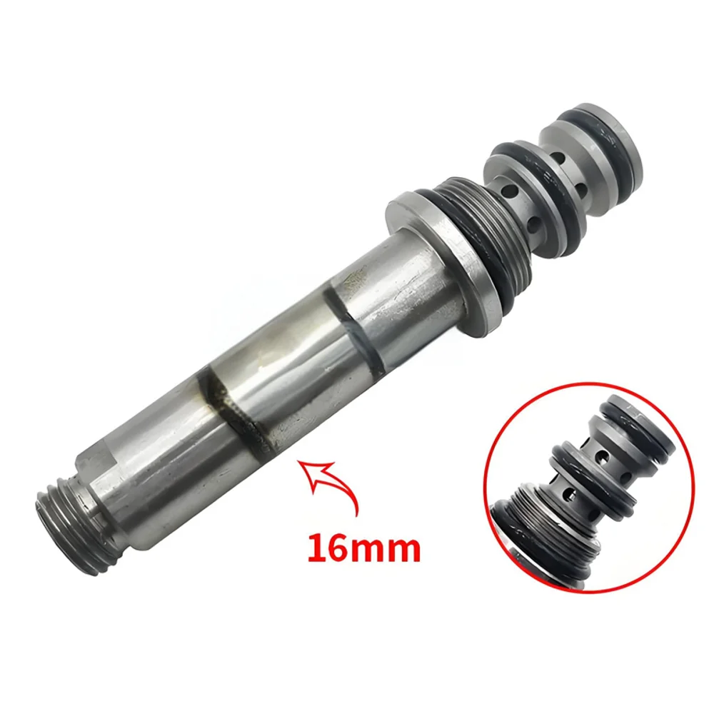 

Suitable for Komatsu Excavator Accessories PC60-7 PC120-6 Rotary pilot Safety Lock Solenoid Valve Spool Spare Parts