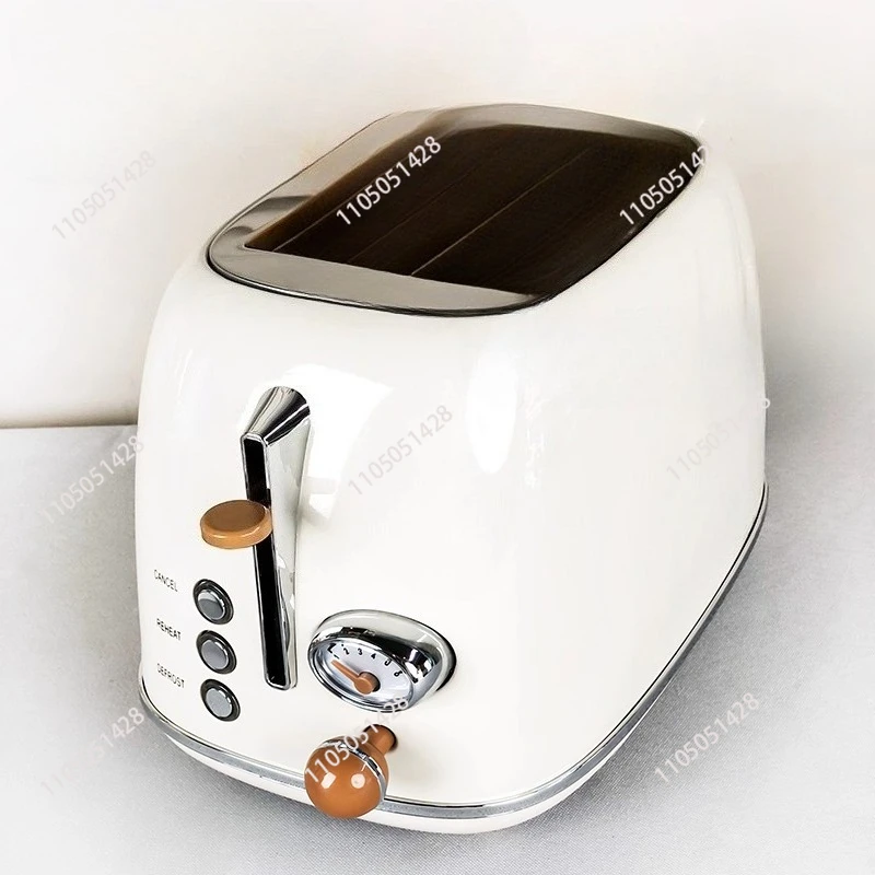 Hot-selling popular retro, two-piece toaster with grill, kitchen utensils, smart toaster