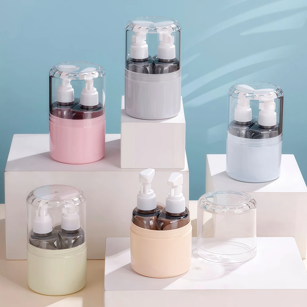 يمكن إعادة تعبئة مجموعة زجاجات لوشن السفر بشكل متكرر، ويمكن تفريغ السائل بسلاسة دون حجب.zwq #1