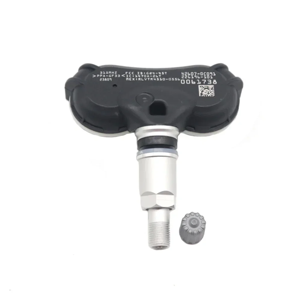 4pcs Tire Pressure Sensor Monitoring System TPMS 42607-0C091 for TOYOTA HIGHLANDER RAV4 SEQUOIA TUNDRA 4.6 5.7L 2017-2022 315mhz