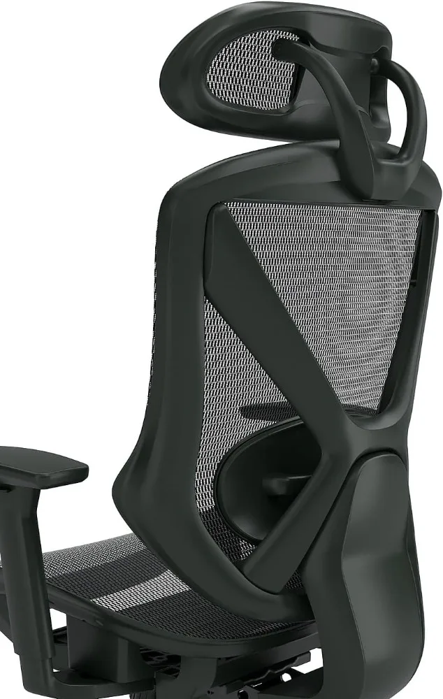 Silla de trabajo giratoria de malla ergonómica, silla ergonómica transpirable de malla, cómoda silla de oficina de material transpirable