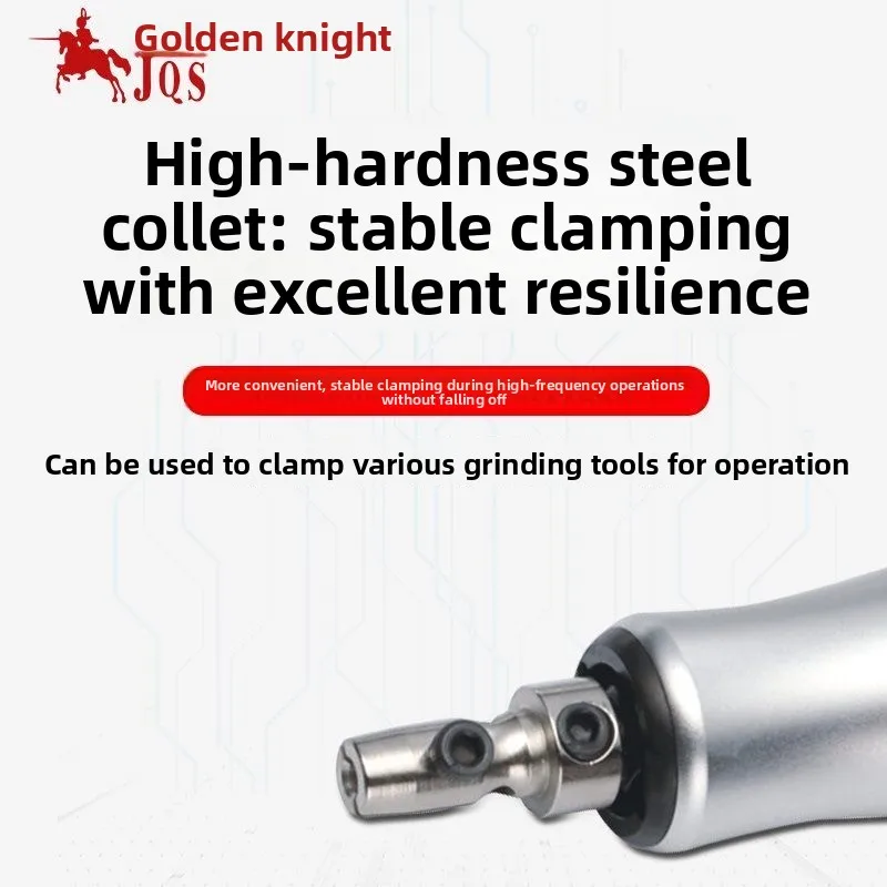 Industrial-Grade Genuine Golden Knight Pneumatic Left-Right Oscillating Ultrasonic Grinder, Mold-Saving Polishing Machine, Air Grinder, File Machine