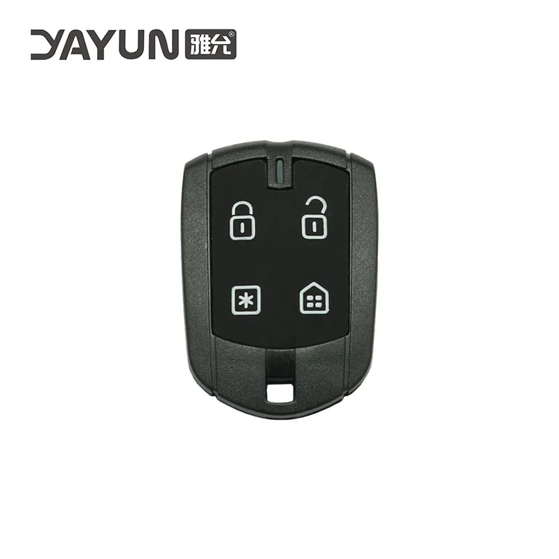 YAYUN AKBPS104   Burglar Alarm 4 Button Control PXN52 shell With Battery Clip For Brazil Positron