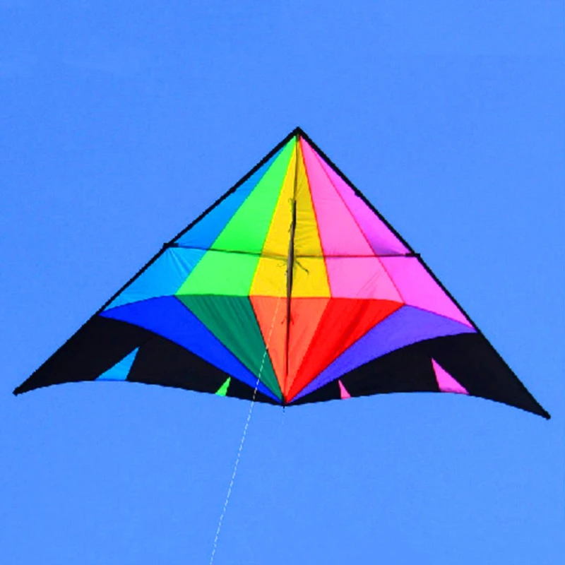 

free shipping diamond delta kites windsocks giant kite inflatable toys buiten speelgoed windsurfing parafoil kite sports kites