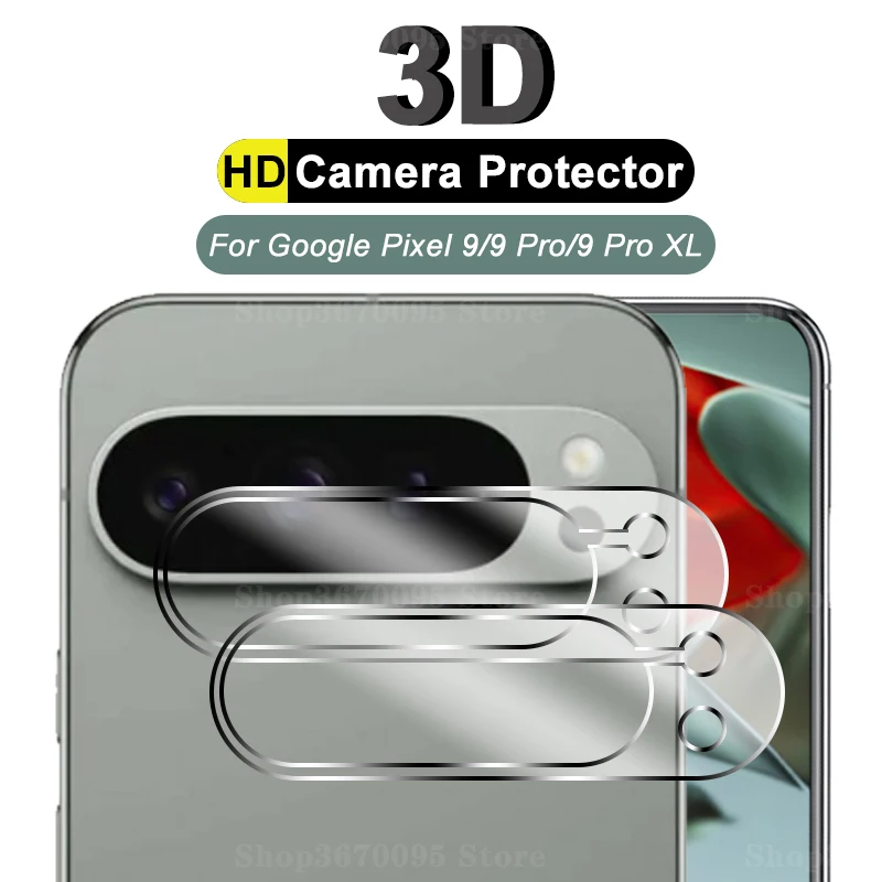 2PCS For Google Pixel 9 Pro XL Camera Lens Protector Cover Back Len Tempered Glass Protective Film Pixel9Pro 9Pro XL Accessories