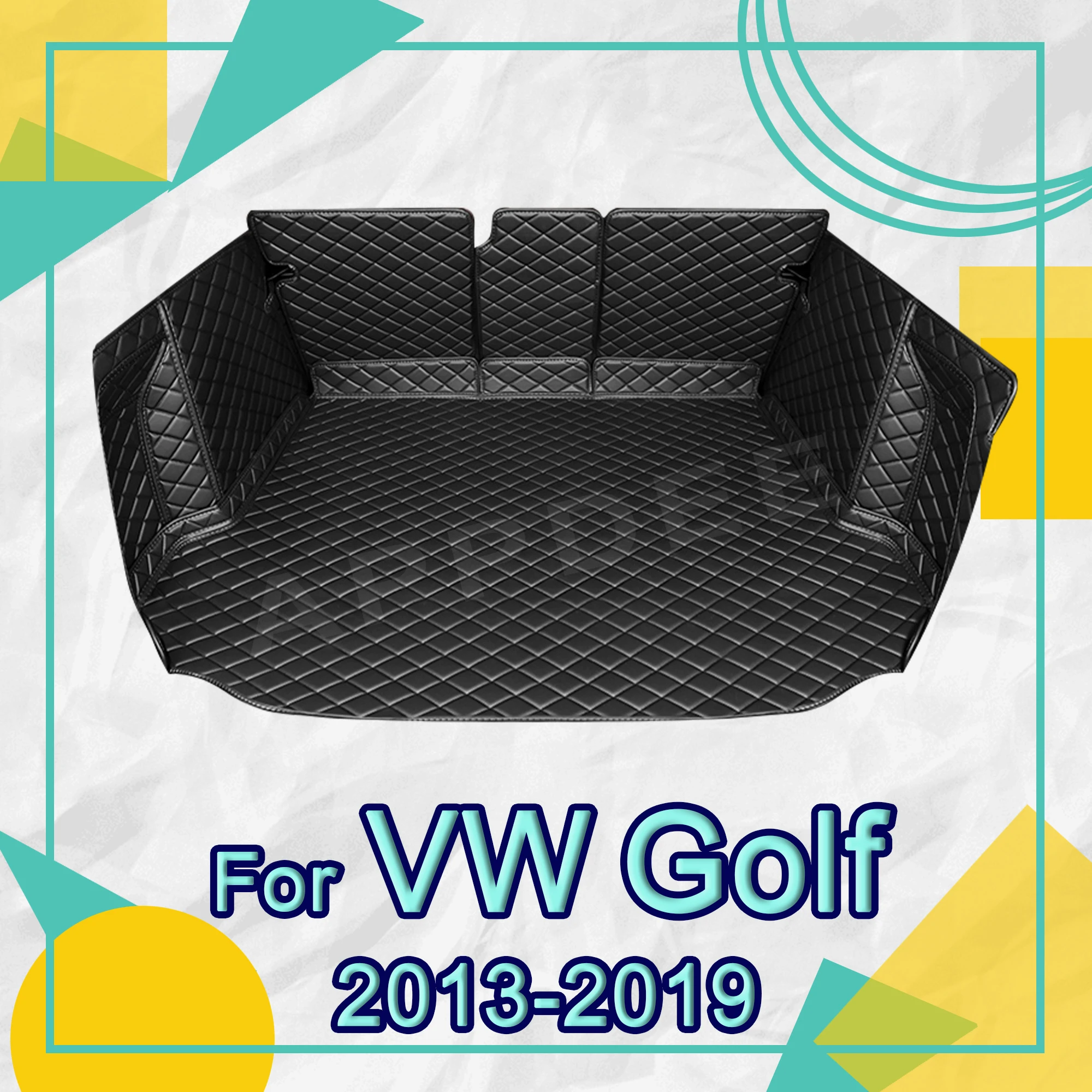 

Коврик для багажника с полным покрытием для VOLKSWAGEN VW Golf 7 Wagon 2013-2019 18 17 16 15 14, защитная накладка для автомобиля, аксессуары для защиты интерьера