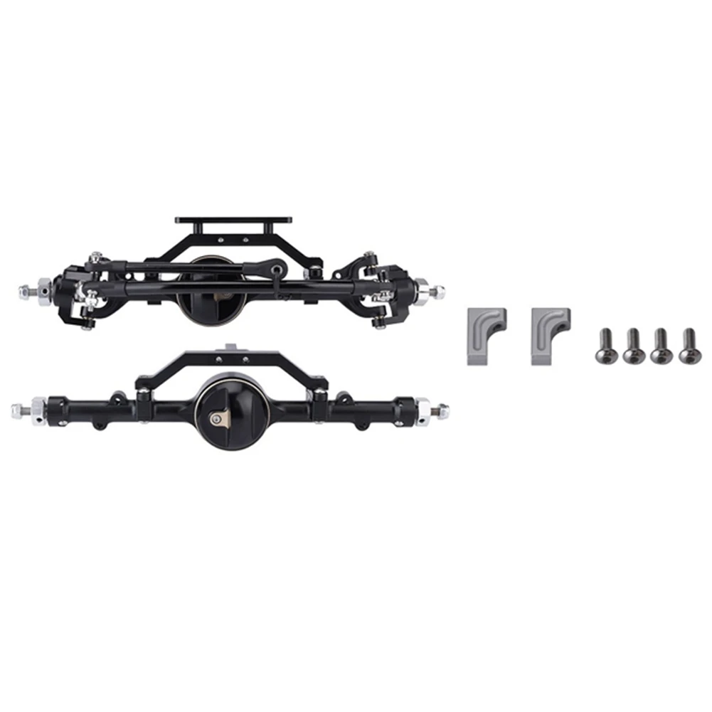 Nuovo asse anteriore e posteriore CNC Metal D90 per 1/10 RC Crawler RC4WD D90 D110 Gelande II TF2 Yota II Axle upgrade Parts