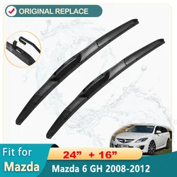 Car Wiper For Mazda 6 GH 2008 2009  2007-2012 Wiper Blade Rubber 24