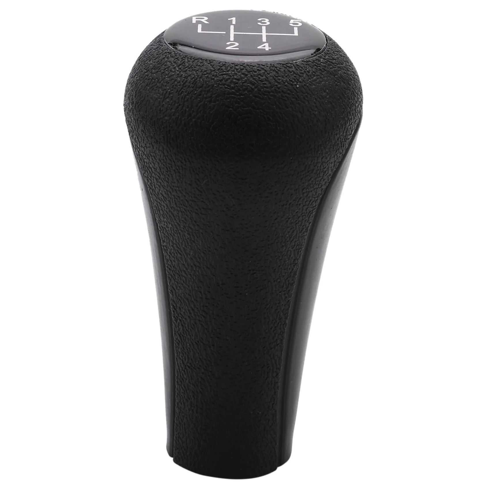 5 speed Manual Plastic Gear Shift Knob 12mm Stick Hole (Black) for BMW Series 1 to 7 X5 E30 E36 E46 E39 E34 Z3