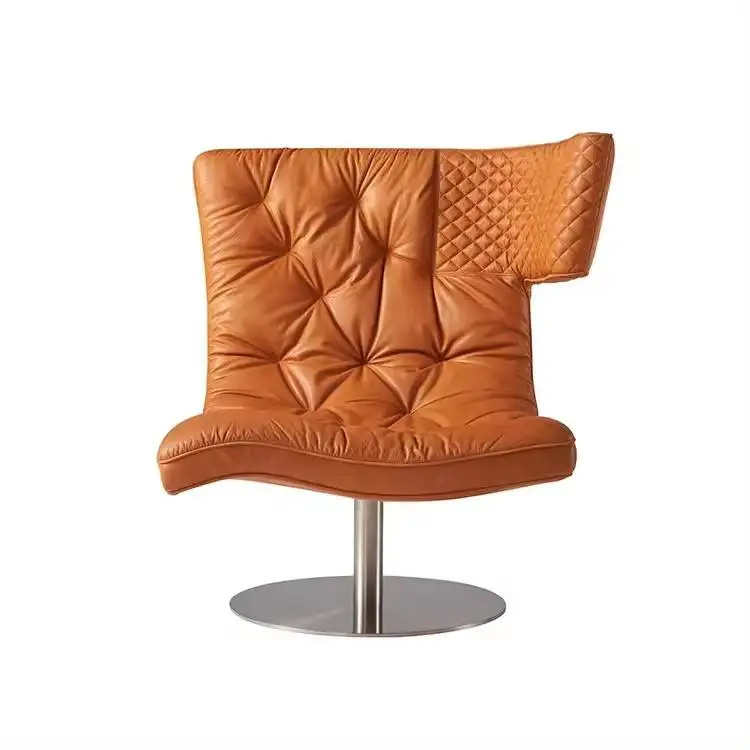 

Minimalist Design Living Room Leisure Fiberglass Furniture High Quality Chair Accent Style Living Room Chair