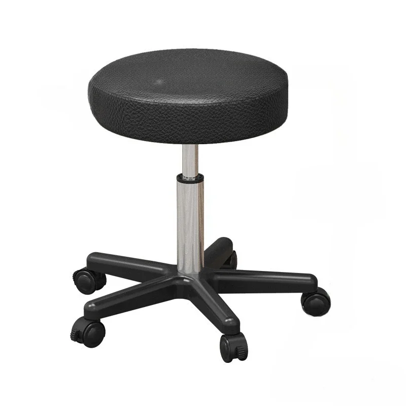 Bar beauty salon rotating lifting round stool pulley wear-resistant