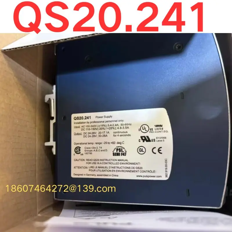 Brand New Switching Power Supply QS20.241 - High Efficiency Stable Voltage Converter for Electronics