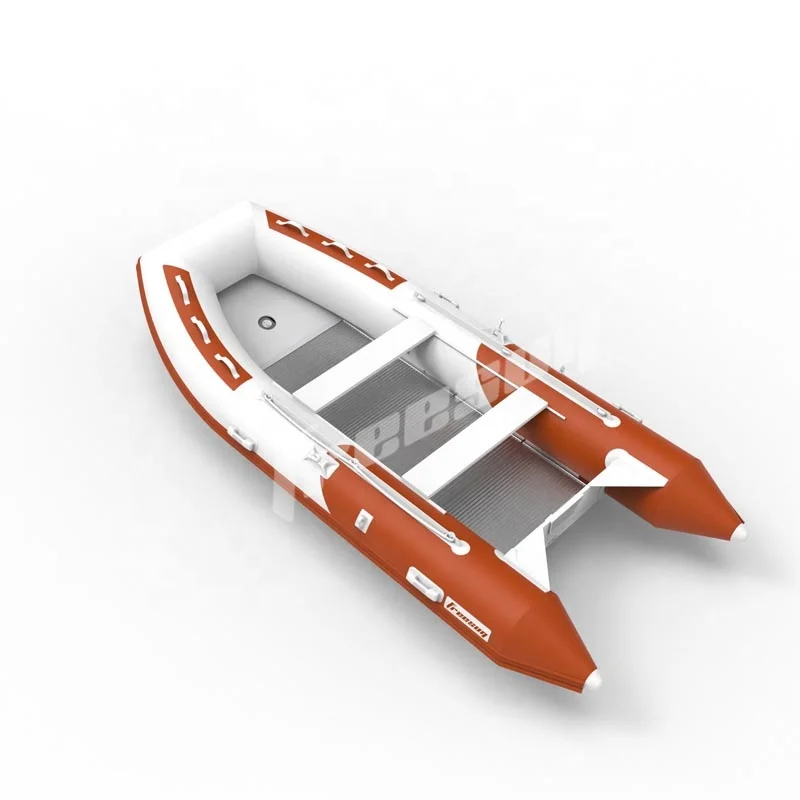FREESUN New Trend Inflatable Fishing Boat Aluminum Boats Inflatable Rubber Boat For Breezy Calm Waters