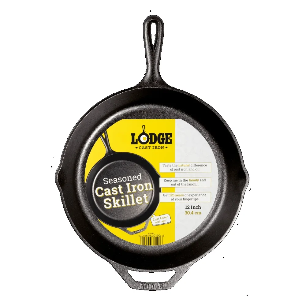 

Lodge Cast Iron Seasoned 12" Skillet
