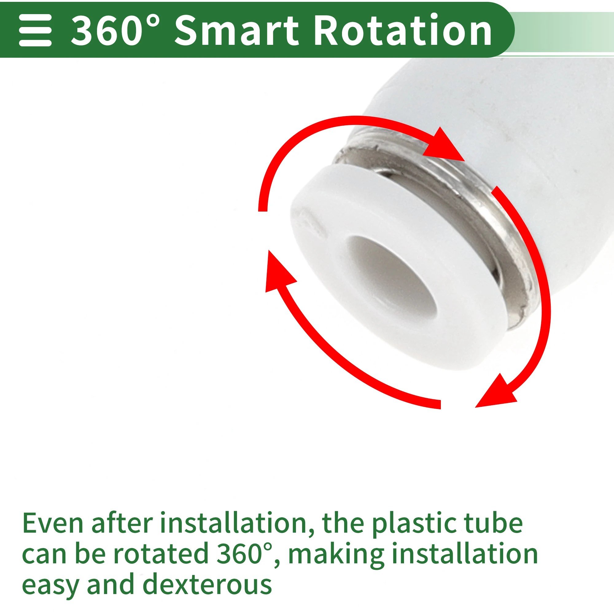 UXCELL 5 stks Pneumatische Snelkoppeling 2-weg Luchtleiding Snelkoppeling 4mm 6mm 8mm 10mm ID Luchtvaartmaatschappij Fittings Auto Accessoires