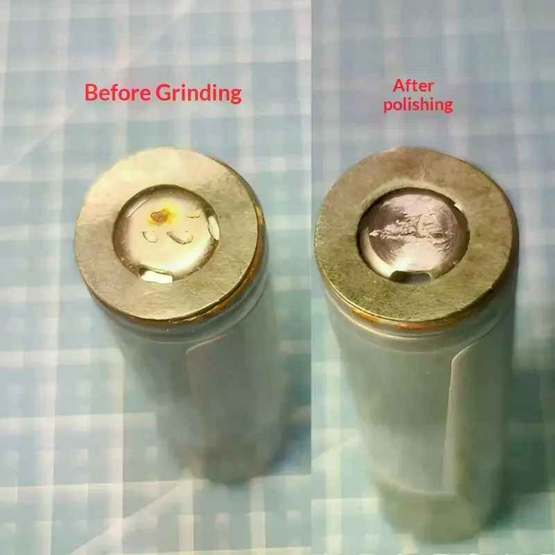 1 Set 18650 Lithium Battery Solder Joint Grinding 21700 Auxiliary Grinding Tool Polishing Tools Grinding Rod And Grinding Sleeve