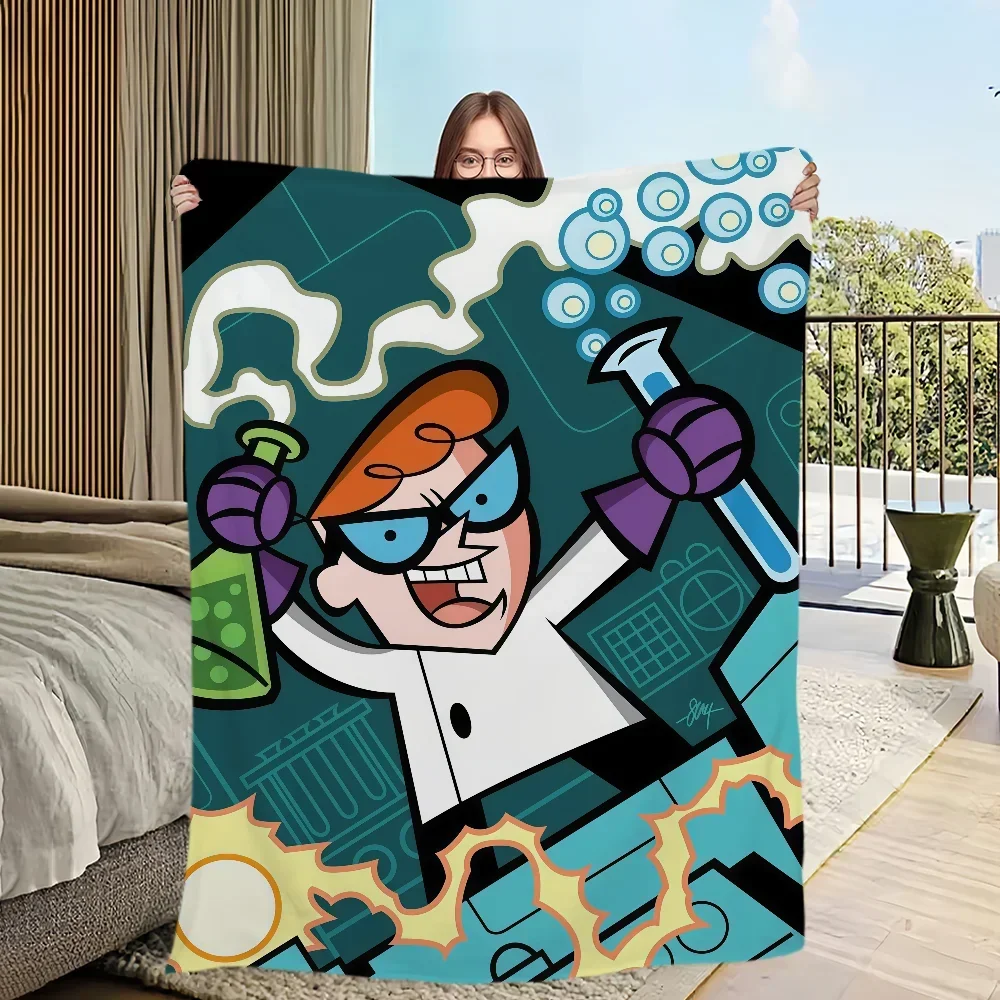 cobertor-de-microfibra-cartoon-dexters-lab-para-sofa-cama-escritorio-viagem-presente-para-casa-macio-e-confortavel