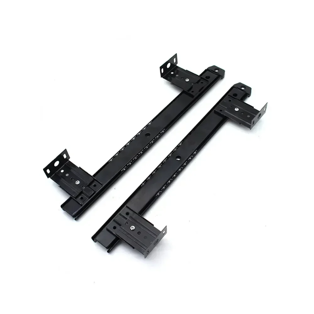 

Computer Desk Drawer Slides Keyboard Lifting Bottom Bracket Damping Buffer Track Slide Furniture Cabinet Hardware Drawer Rail
