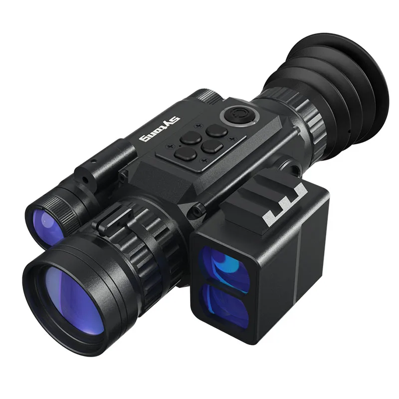 Sytong HT-60 LRF Thermal Imaging Monocular Sighting Telescope Outdoor Hunting Animal Night Vision Telescope Laser Range Finder