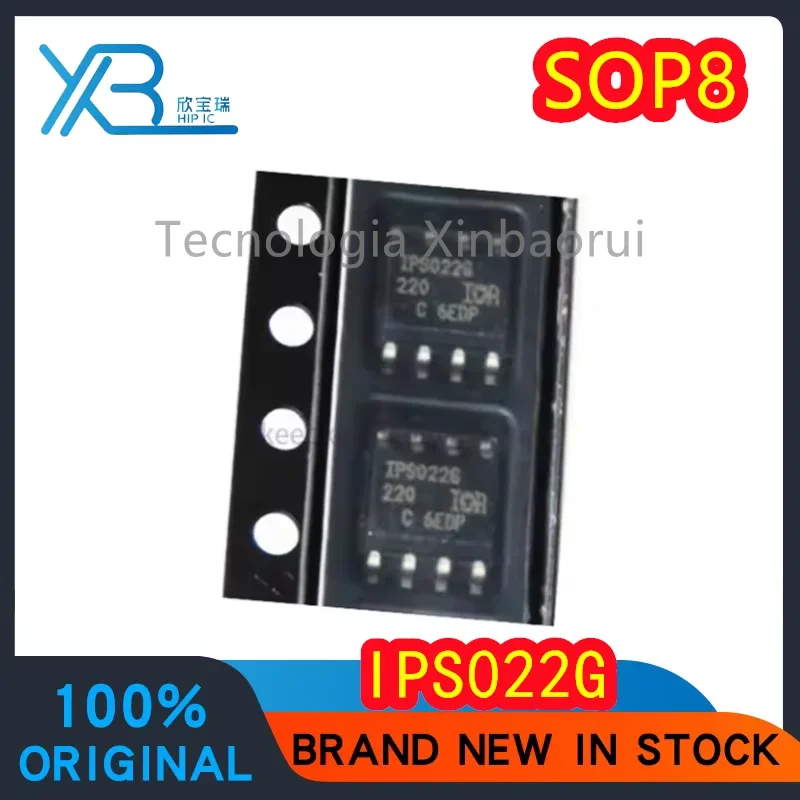 

(5/10pieces) IPS022GTR IPS022G IPS022 SOP8 power switch IC-power distribution 100% brand new and original Electronics