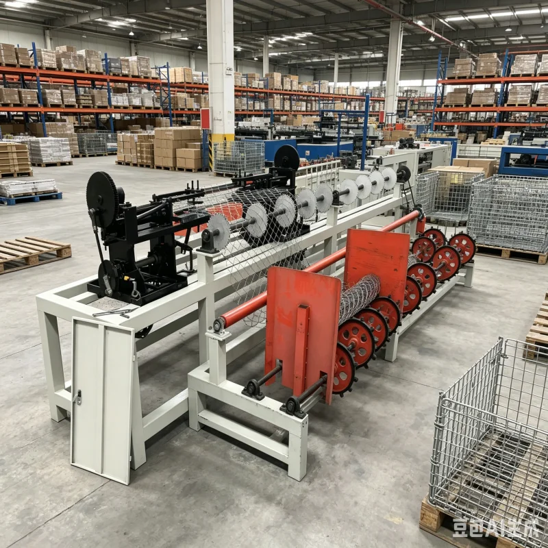 Industrial Grade Galvanized Wire Fence Maker Machine For Airport Security Enclosure Perimeter Wire Mesh Fabric Manufacturing