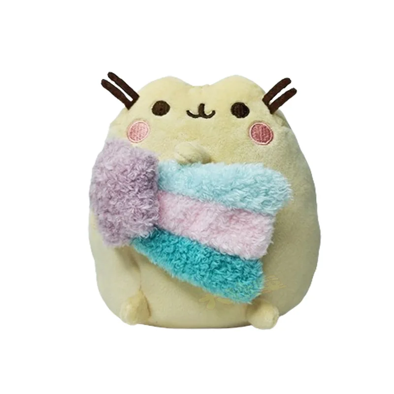 

In Stock Dreamy Cloud Rainbow Cat Plush Doll Biscuit Cat Fat Lucky Cat Five Star Cat Doll Toy Girl Birthday Gift