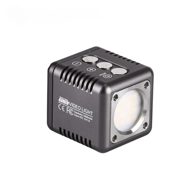 SUNWAYFOTO Mini LED Light FL-16 for Camera Video Photography 3000-5500k IP66