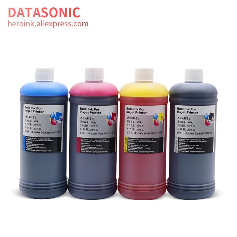 500ml Dye Ink for HP 10 82 for HP Designjet 500 500ps 800 800ps 100 110 70 K550 K5400 K8600 printer Ink 10 11 82 88