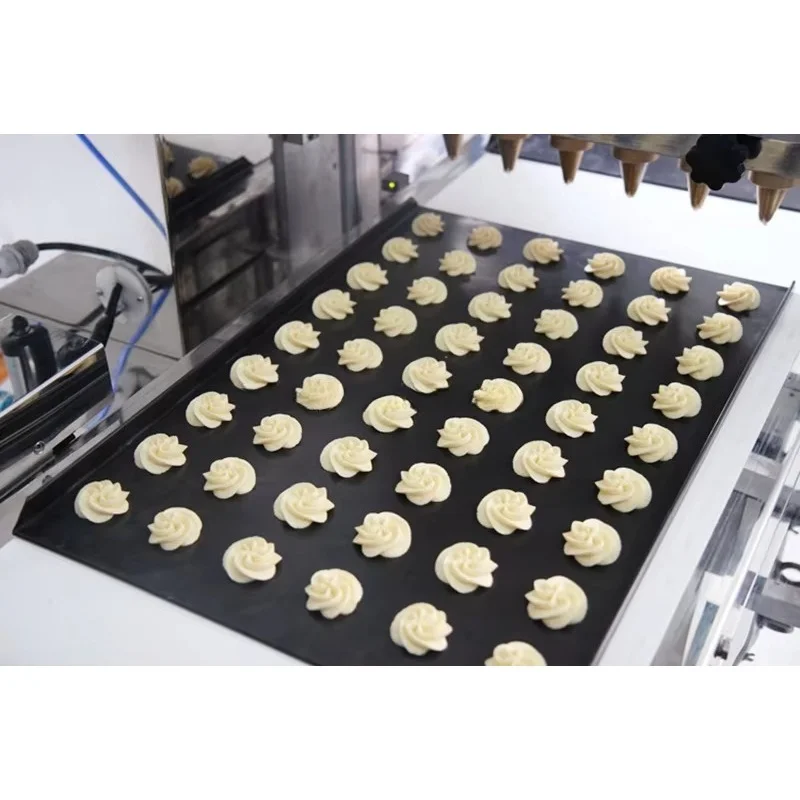 Customized Commercial Automatic Cookie Making Machine Dough Mixer Biscuit Forming Extruder Equipment For Macaroon
