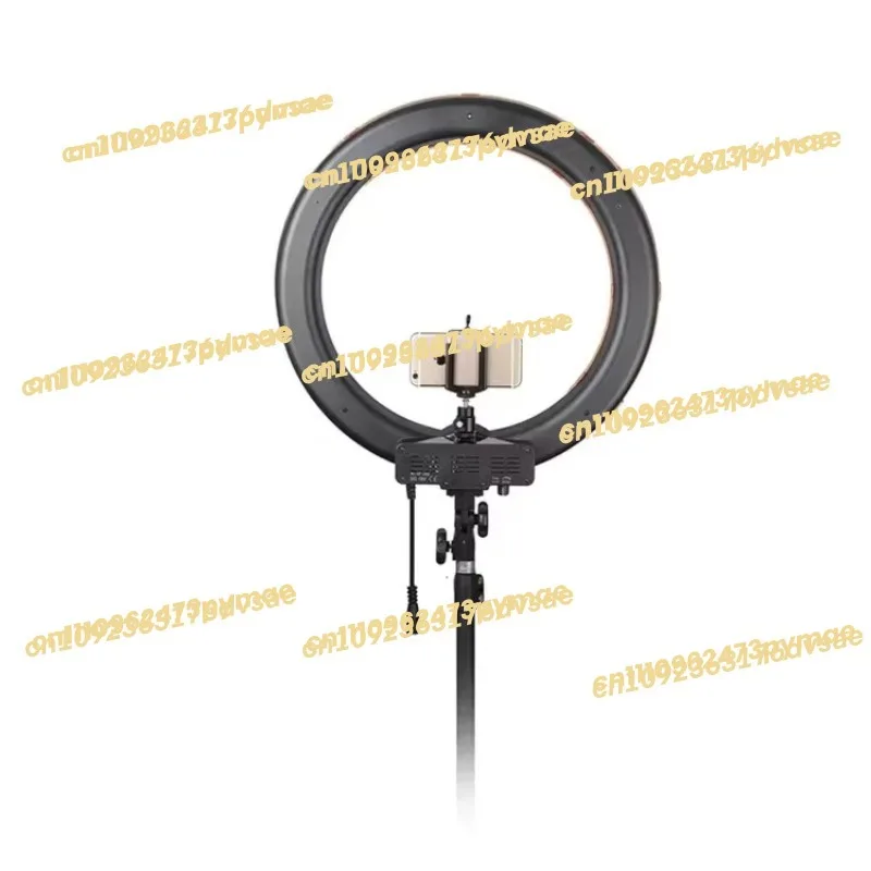 top RL-18 DSLR camera photo ring light 55w vibration led flash lights LED 55W Portable  Selfie light with tripod carry bag