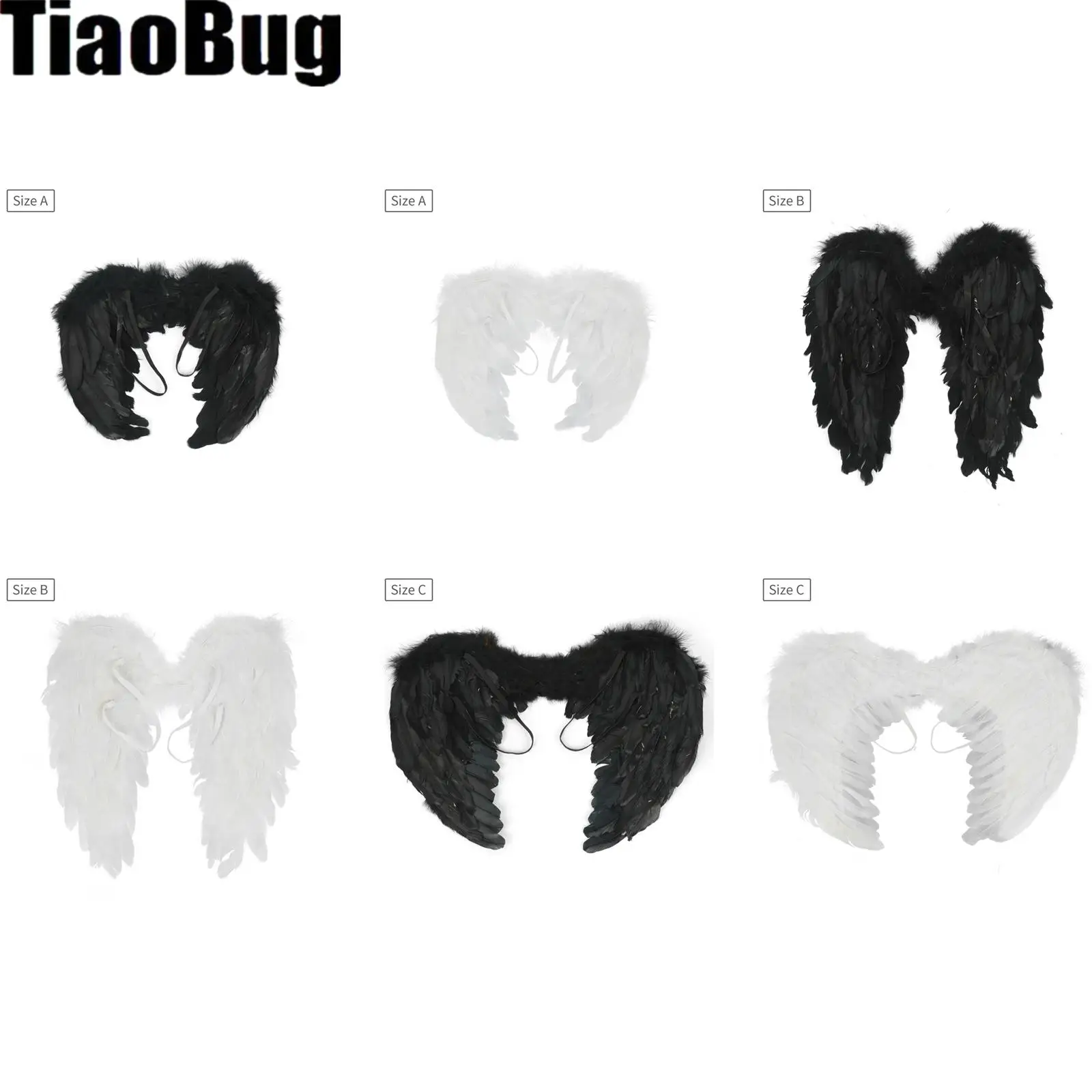 

Перо Крылья Ангела эластичная лента однотонные Крылья ангела для Хэллоуина Рождества Косплей Костюм для взрослых детей