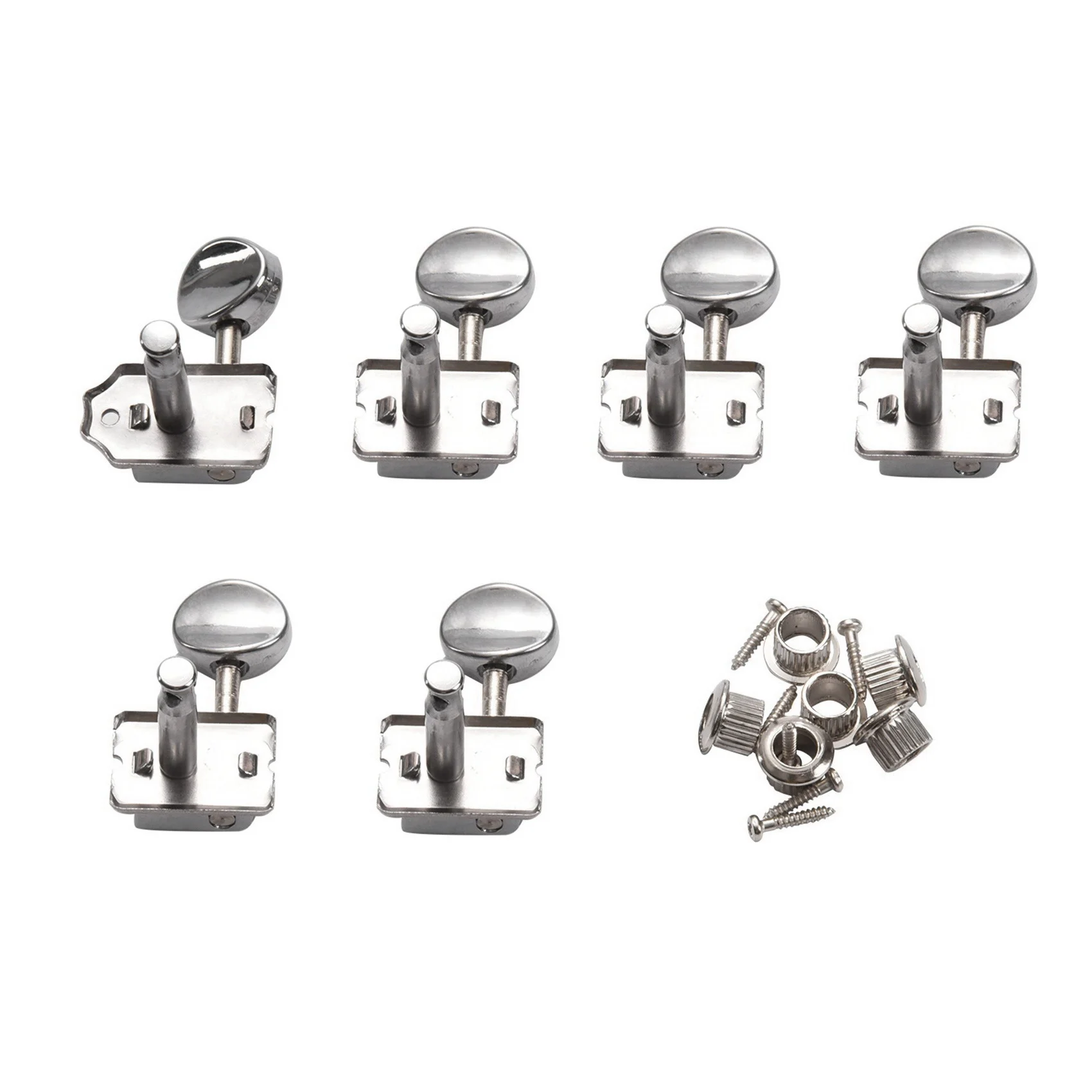 

Guitar Machine Heads Tuners Chrome Locking String Tuning Key Pegs Tuners Set Replacement for Lp, Sg, Tl Electric