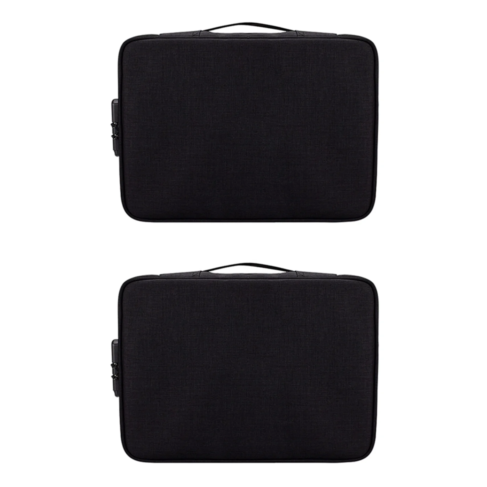A84X-2X Document Ticket Bag Large Capacity Certificates Files Organizer For Home Travel Use To Store Important Items