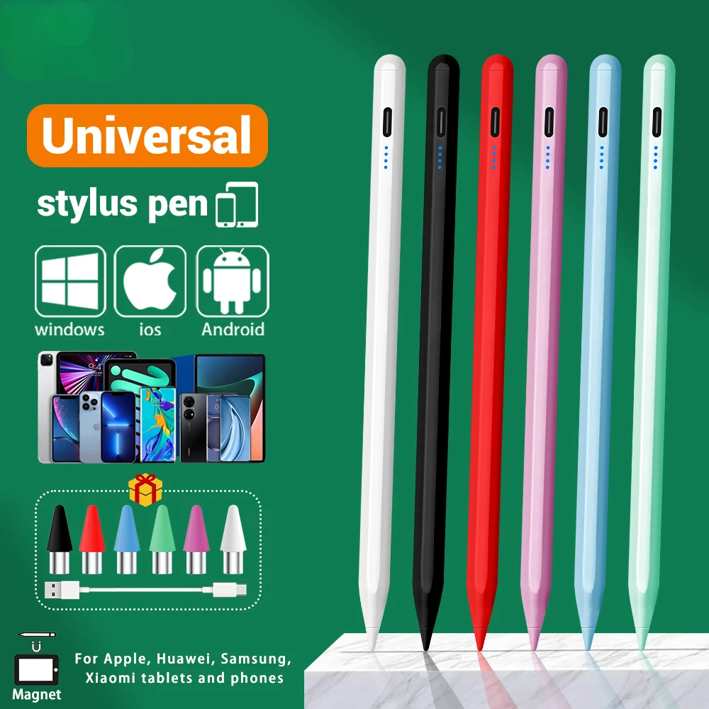 

Universal Stylus Pen for Android IOS Touch Screen Capacitive Pen For iPad 10 Pencil Drawing Pen Huawei Xiaomi Phone Samsung 2024