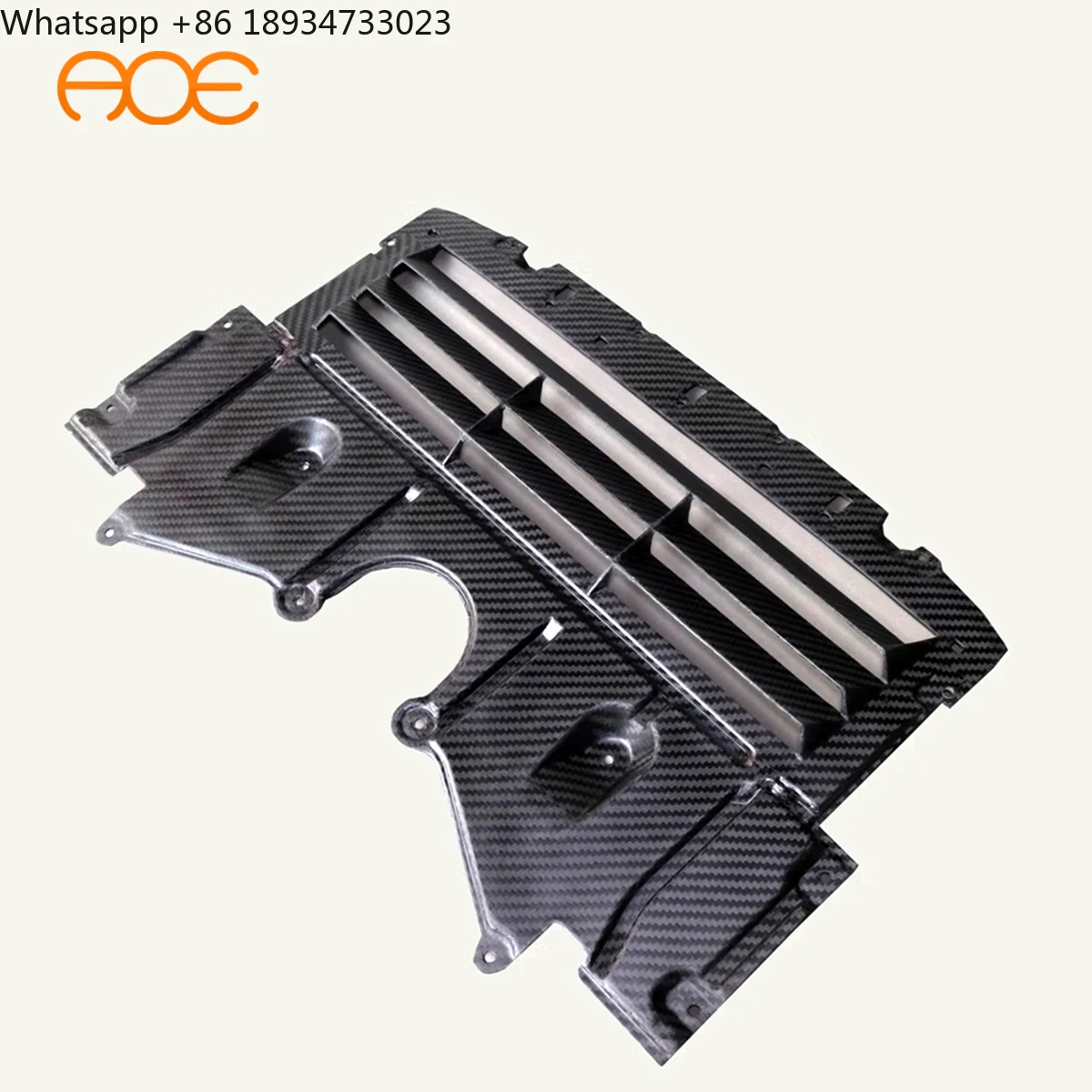 

New Underbody Protection Dry Carbon Fiber Lower Guard Cover Oil Cooler Skip Plate for G87/G80/G82 M2/M3/M4