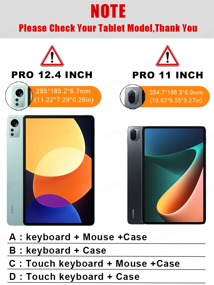 Keyboard Bluetooth Wireless Mouse Magic 2022 untuk Xiaomi Pad 5 Pro 12.4 Casing Tablet Xiaomi Mi Pad 5 Pro 11 Penutup Pensil Ultra