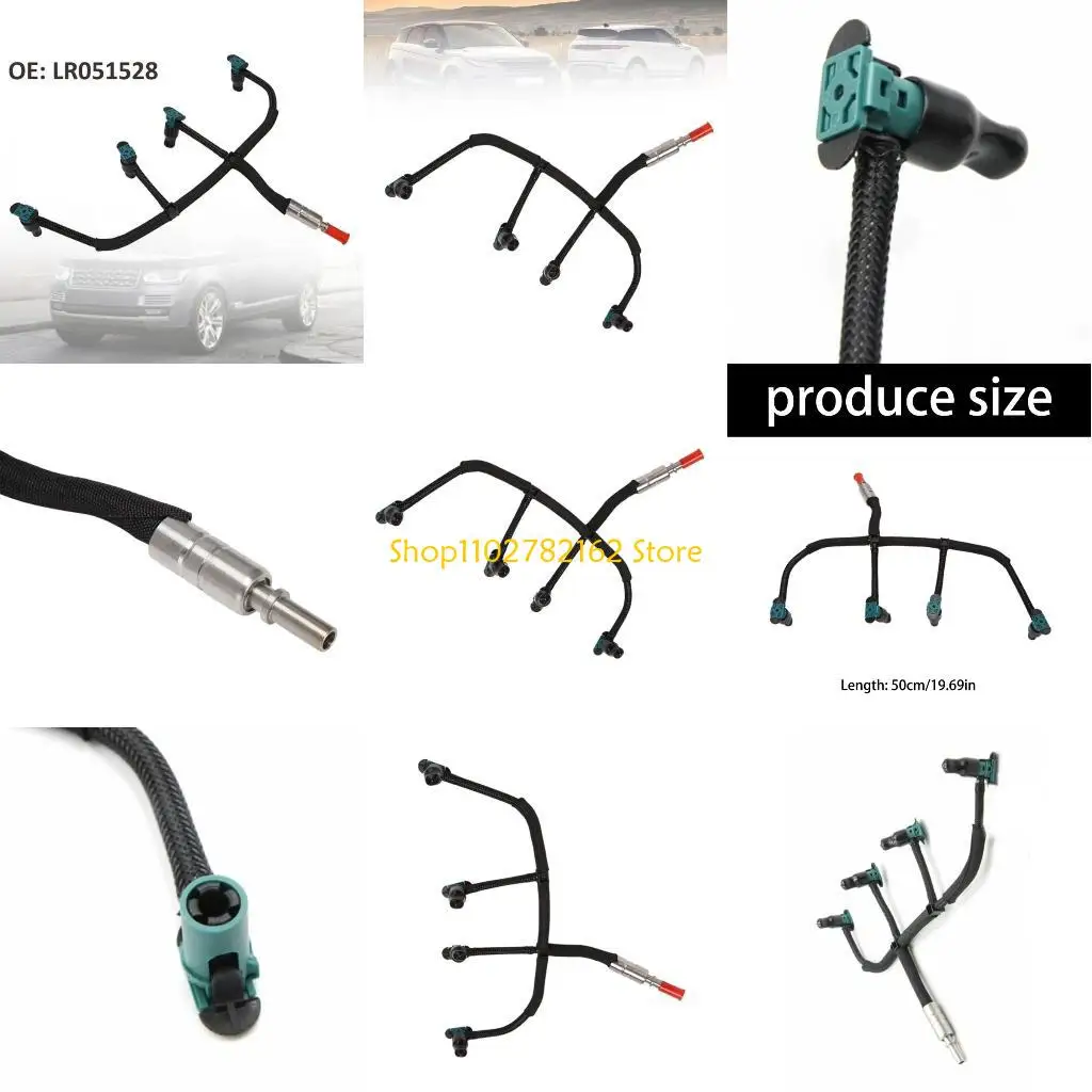 

547B Car Overflow Return Hose for Select Model Replace Part Number LR001327, LR051528, LR021915