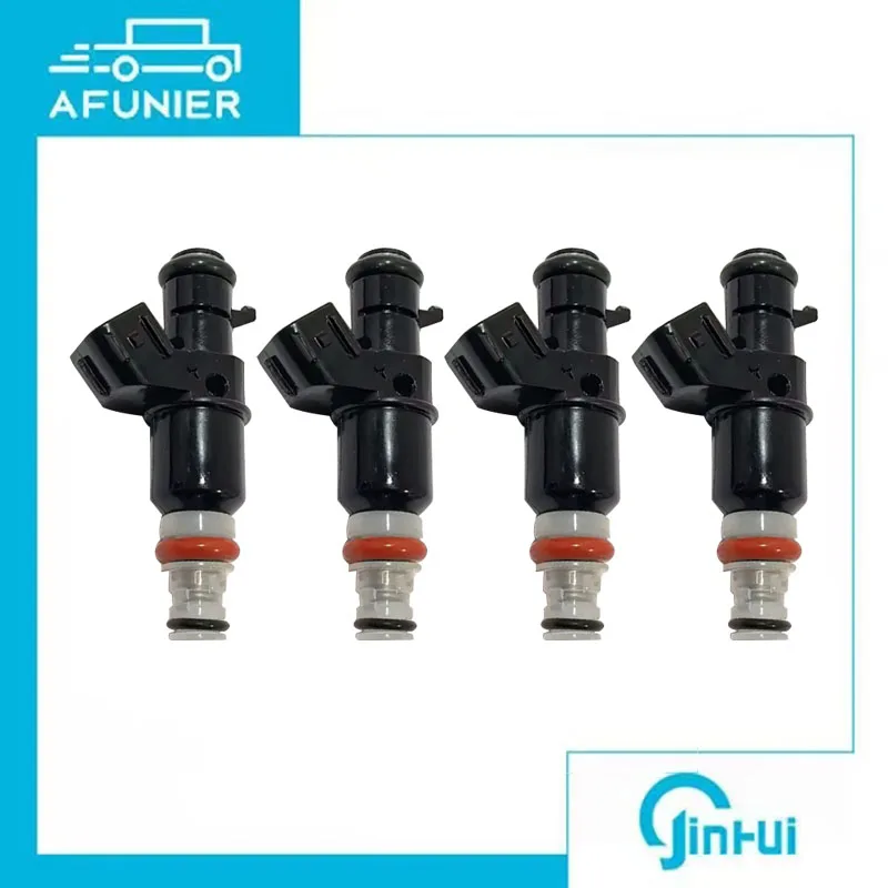 4Pcs Fuel Injector Nozzle For Hondaa Element Accord CR-VV 2.4L RSX Base 2.0 E No.:16450-RAA-A01,16450RAAA01