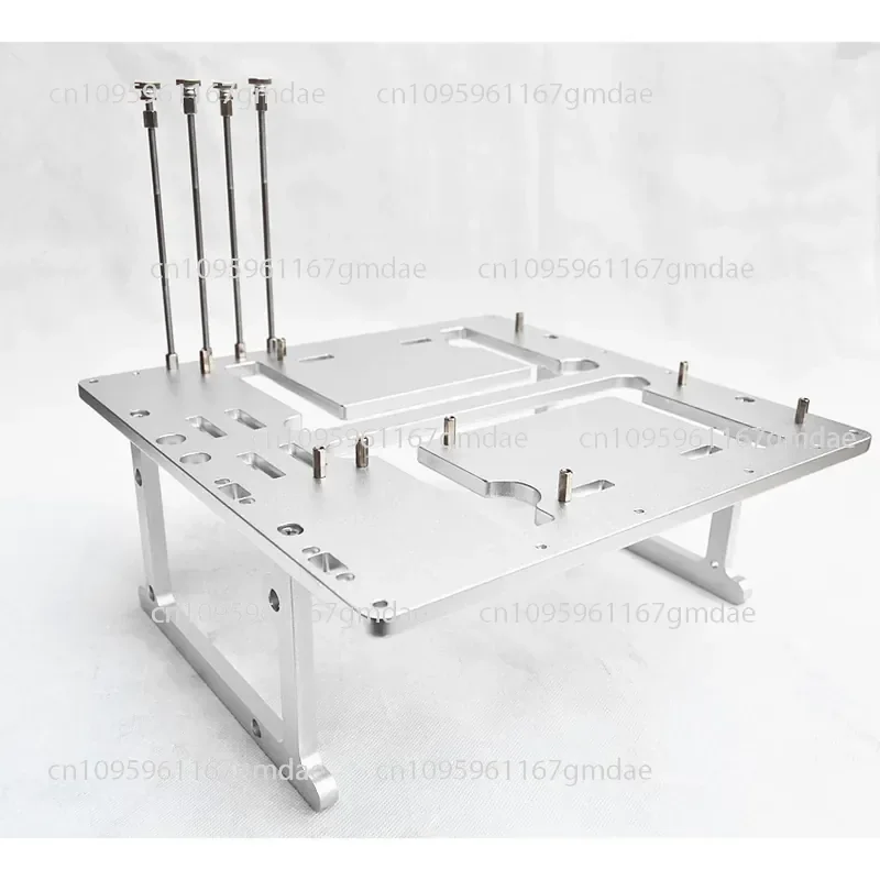 K2 open all-aluminum chassis computer hardware MATX main board 245X245 water-cooled test platform desktop