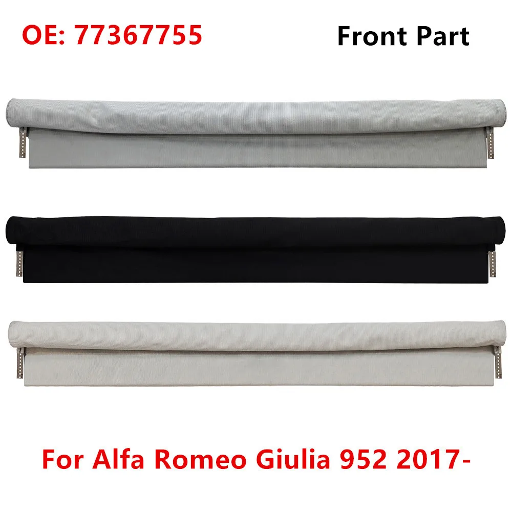 Persiana Enrollable para Techo Panorámico de Auto, Cortina Parasol para Alfa Romeo Giulia 952 2017- 77367755 Parte Delantera