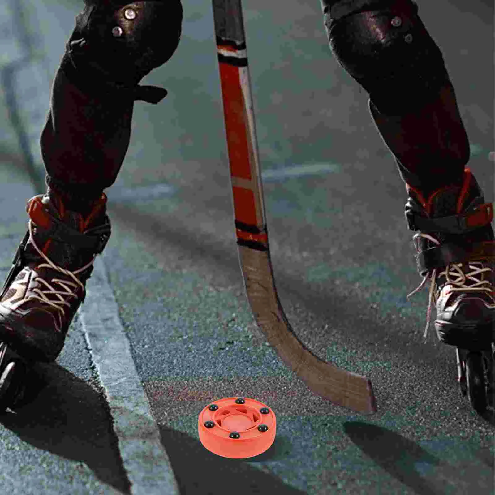 Puck Street Hockey Balls Floor Training Roller Game for Practicing Nylon Inline Child